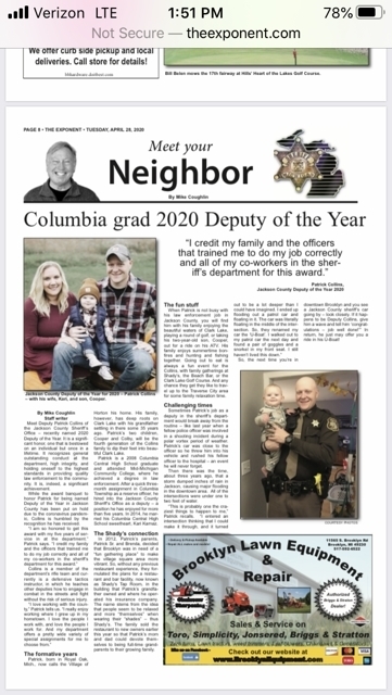 deputy of the year article